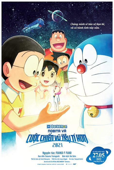 Doraemon: Nobita Và Cuộc Chiến Vũ Trụ Tí Hon 2021 – Doraemon the Movie: Nobita’s Little Star Wars 2021