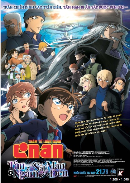 Thám Tử Lừng Danh Conan 26: Tàu Ngầm Sắt Màu Đen – Detective Conan: Black Iron Submarine