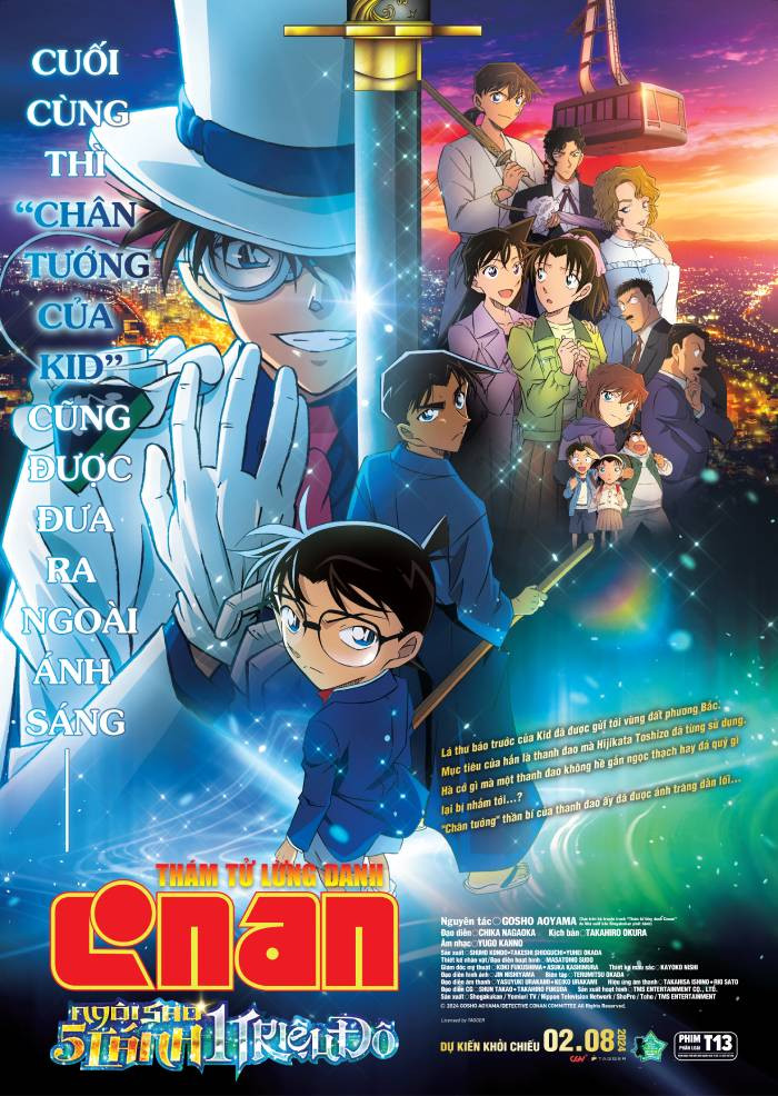 Thám Tử Lừng Danh Conan: Ngôi Sao 5 Cánh 1 Triệu Đô - Detective Conan Movie 27: The Million Dollar Pentagra